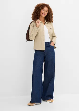 Twill jas, Kleur: sand