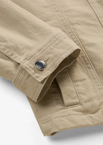 Twill jas, Kleur: sand