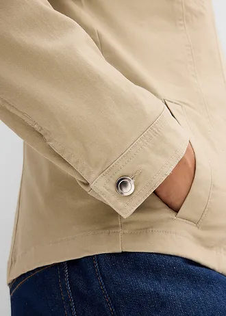 Twill jas • sand • bonprix online shop