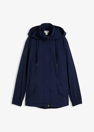 Zeer lichte tussenjas, Kleur: donkerblauw