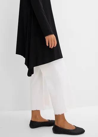 Shirtvest in een viscosemix • zwart • bonprix online shop