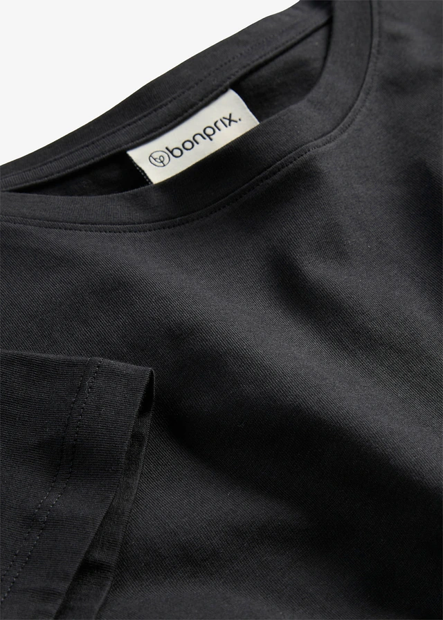 T-shirt van puur katoen (set van 2) • 2x zwart • product-page.page-title-suffix