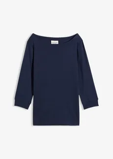 Bluză cu mâneci lungi din bumbac organic 100%