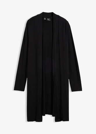 Lang shirtvest van zachte viscose