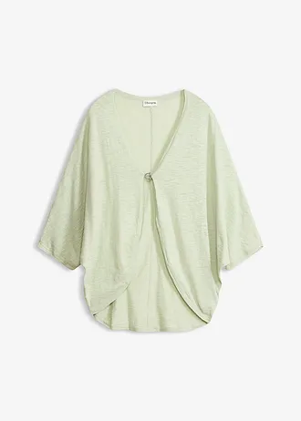 Gilet en fine maille 100% coton