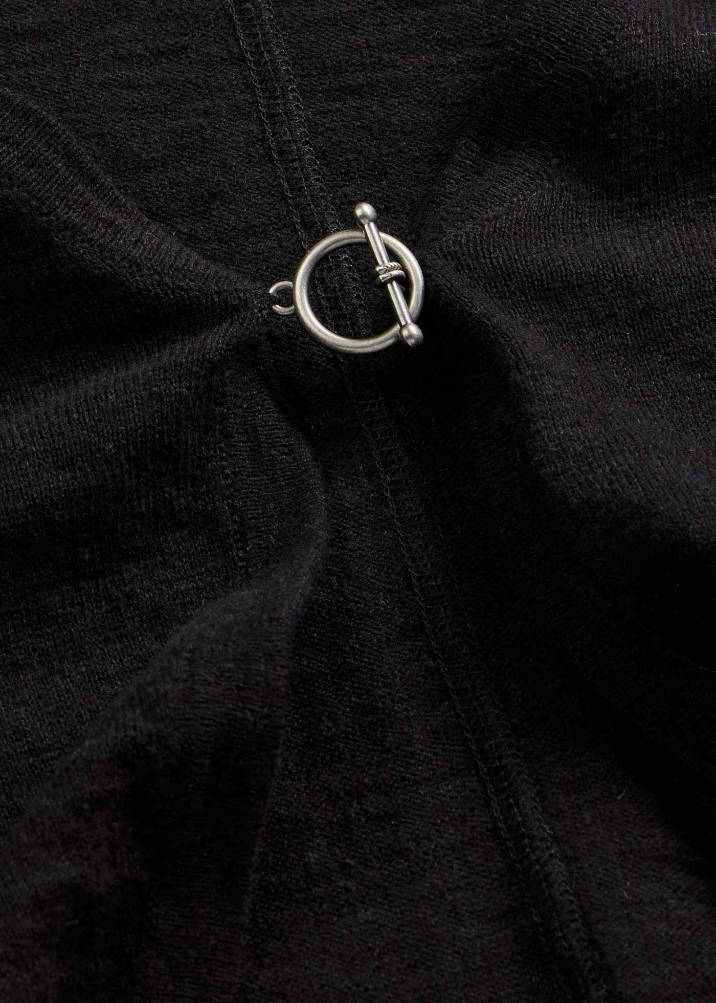 Kabátek z jemné pleteniny z čisté bavlny • černá • bonprix obchod