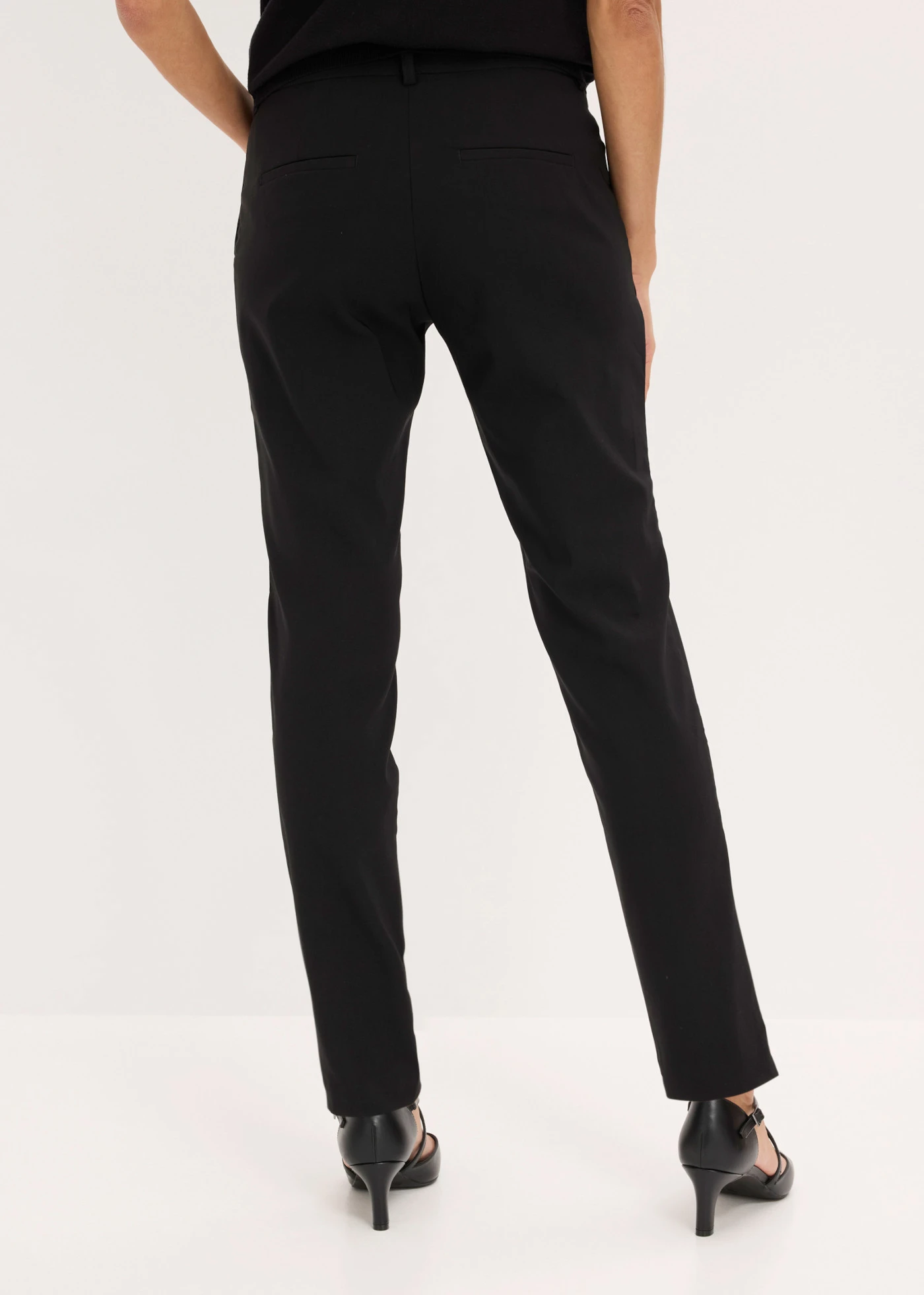 Pantaloni de business stretch • negru • magazin bonprix