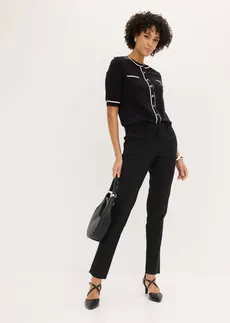 Pantaloni de business stretch • negru • magazin bonprix