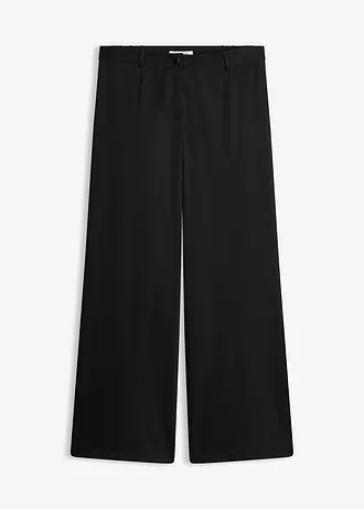 Pantalon large à pinces et taille confortable