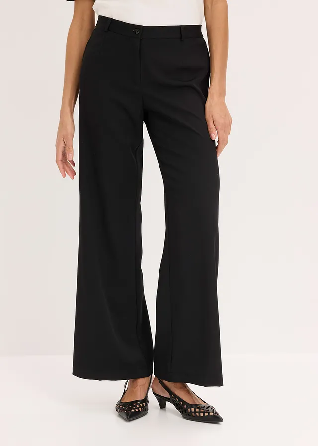 Marlene Dietrich broek met comfortband • zwart • product-page.page-title-suffix