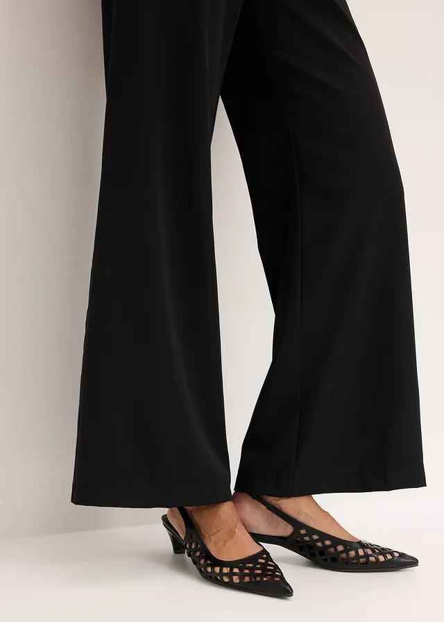 Marlene Dietrich broek met comfortband • zwart • product-page.page-title-suffix