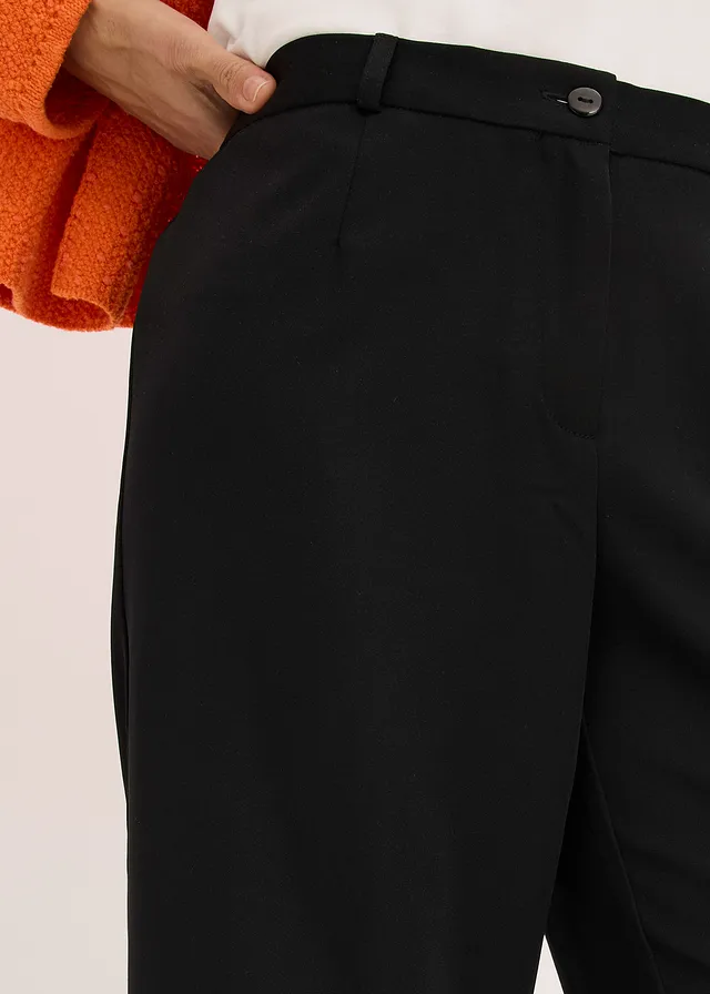 Marlene Dietrich broek met comfortband • zwart • product-page.page-title-suffix