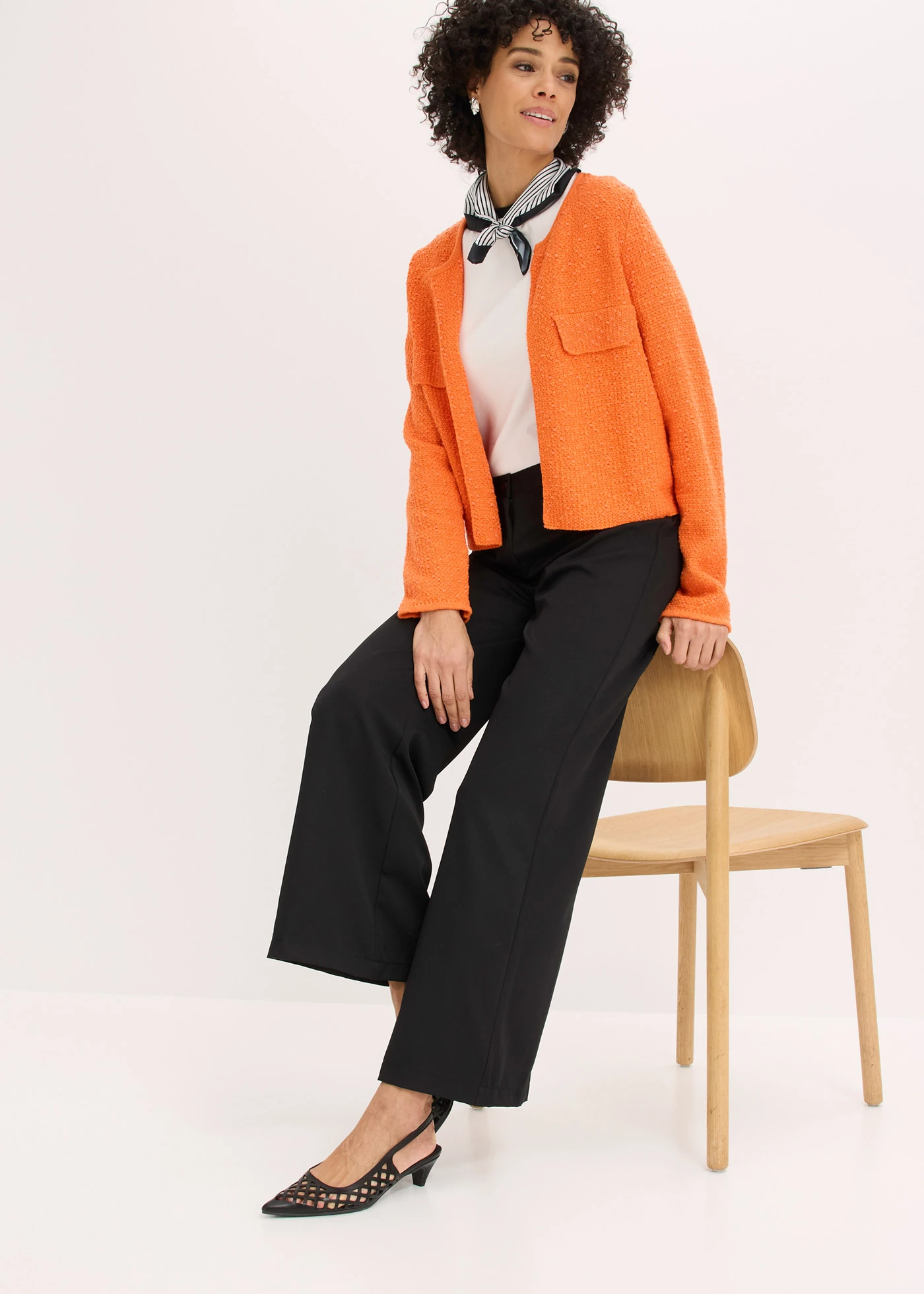 Marlene Dietrich broek met comfortband • zwart • bonprix online shop