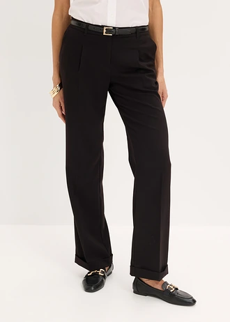Bandplooibroek • zwart • bonprix online shop