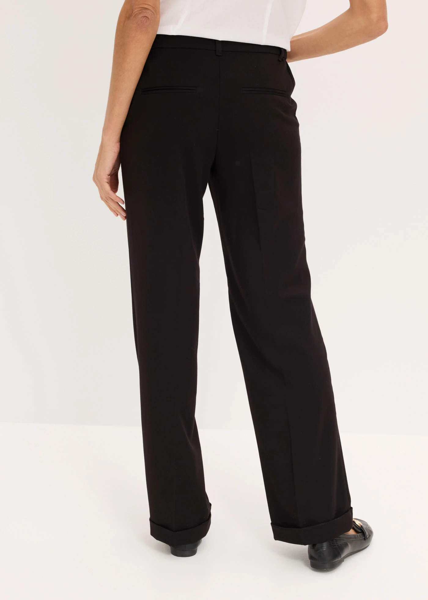 Bandplooibroek • zwart • bonprix online shop
