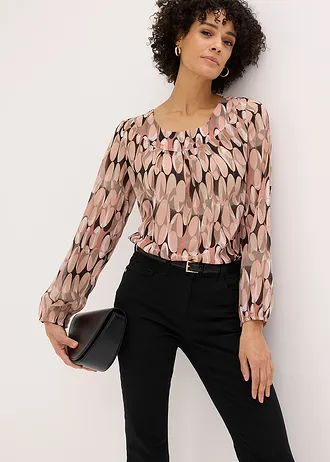 7/8 stretchbroek • zwart • bonprix online shop