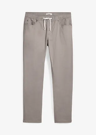 Strečové kalhoty bez zapínání,  Regular Fit, Straight