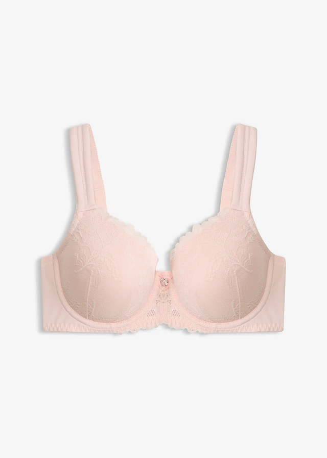 Soutien-gorge à coques et bretelles rembourrées • rose clair • Boutique bonprix
