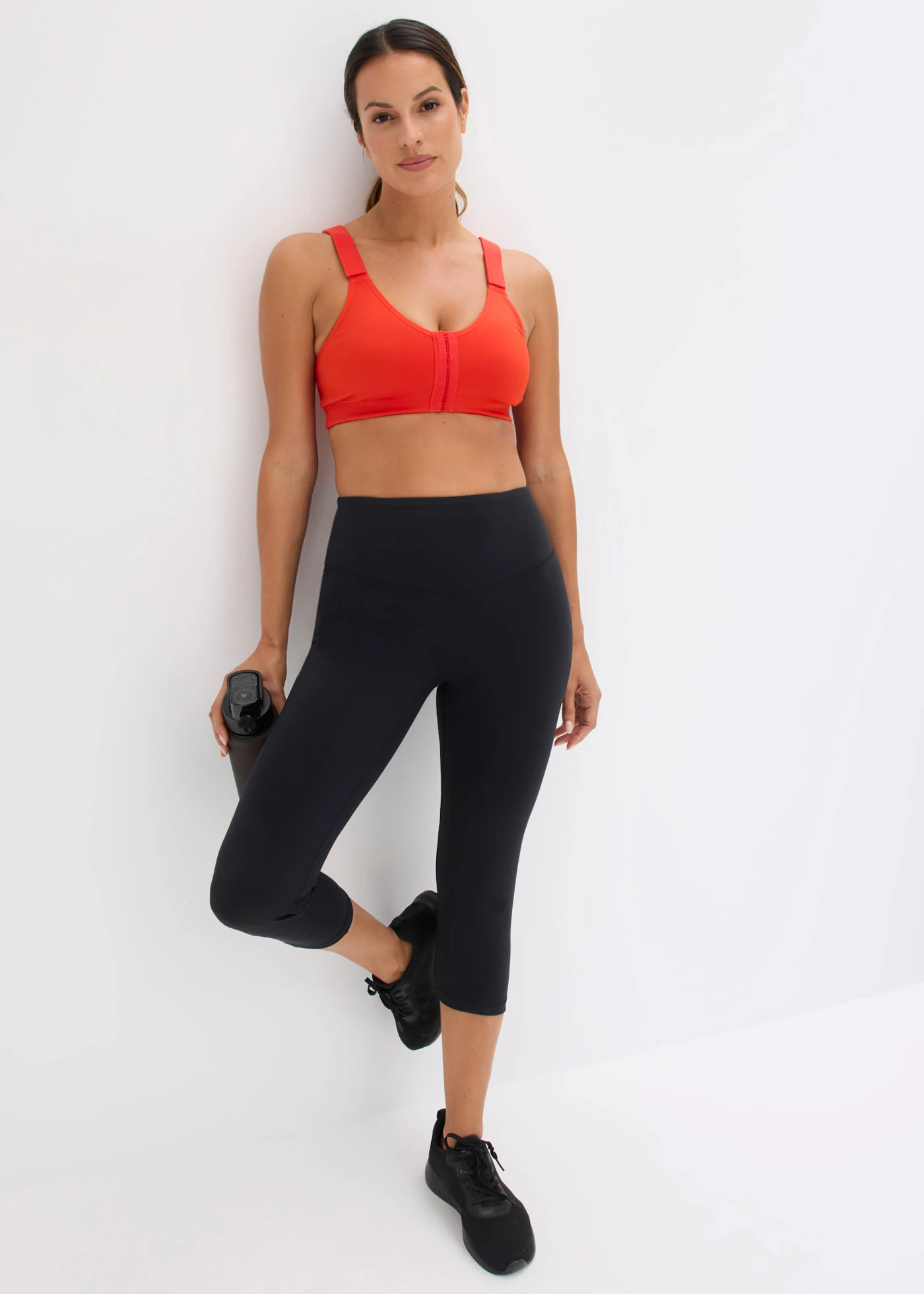 Soutien-gorge de sport fermeture devant, maintien modéré • rouge • product-page.page-title-suffix