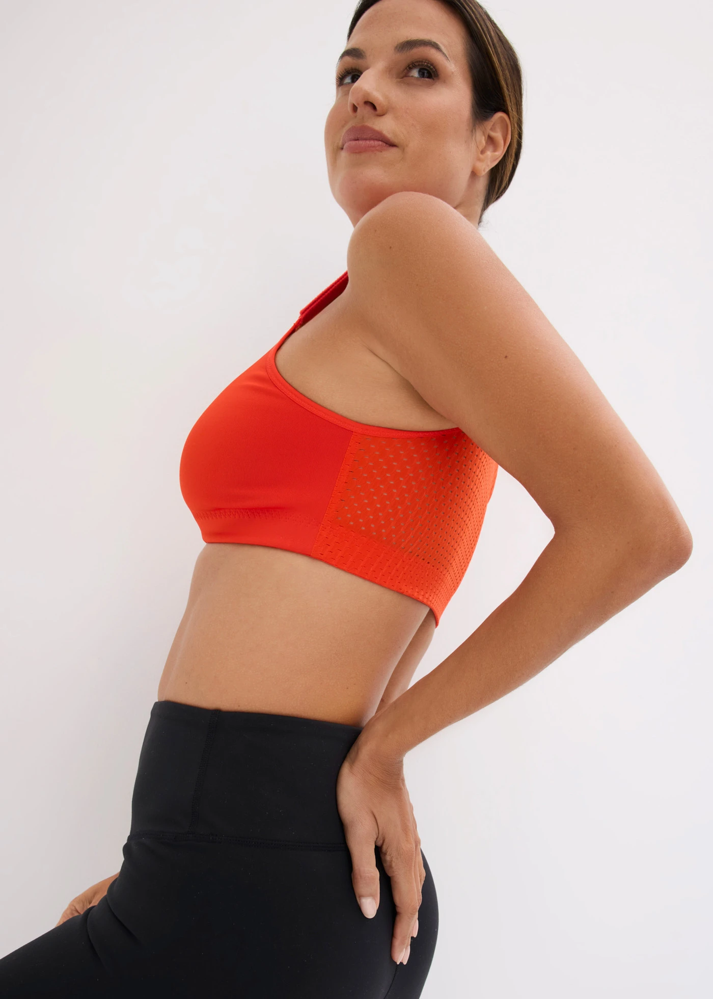 Soutien-gorge de sport fermeture devant, maintien modéré • rouge • product-page.page-title-suffix