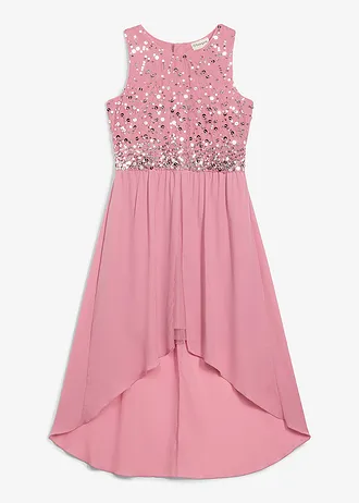 High-low jurk, Kleur: mauve