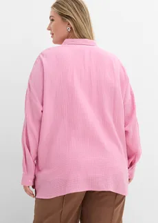 Chemisier en gaze de coton, Couleur: rose used