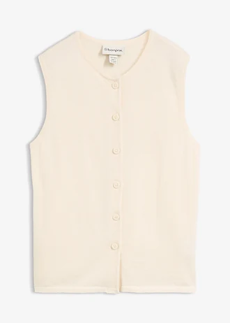 Mouwloos vest voor de zomer