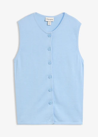 Mouwloos vest voor de zomer