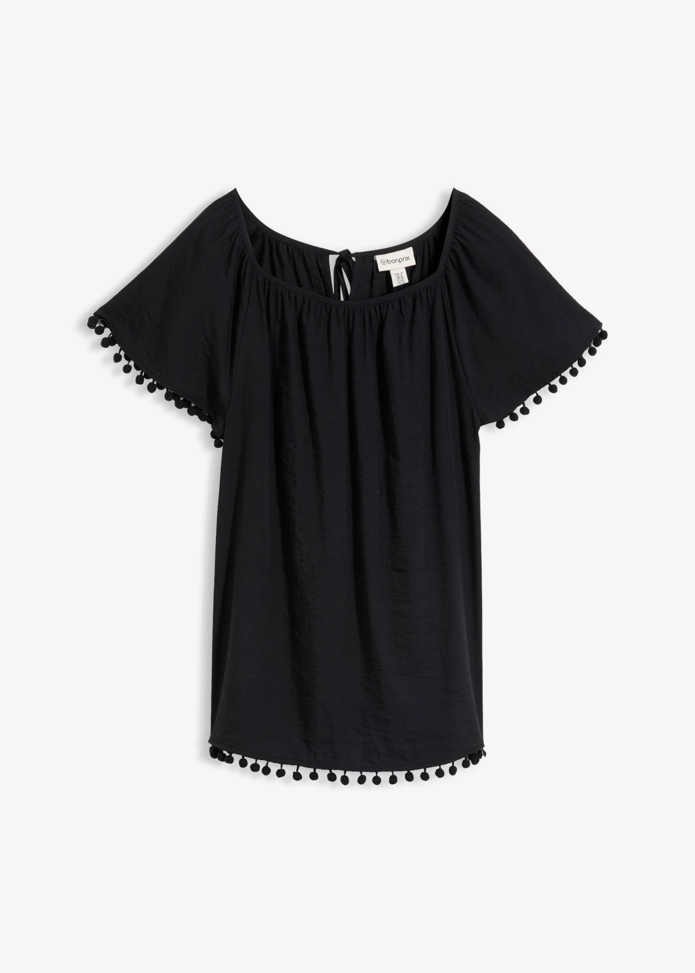 Blouse douce • noir • Boutique bonprix
