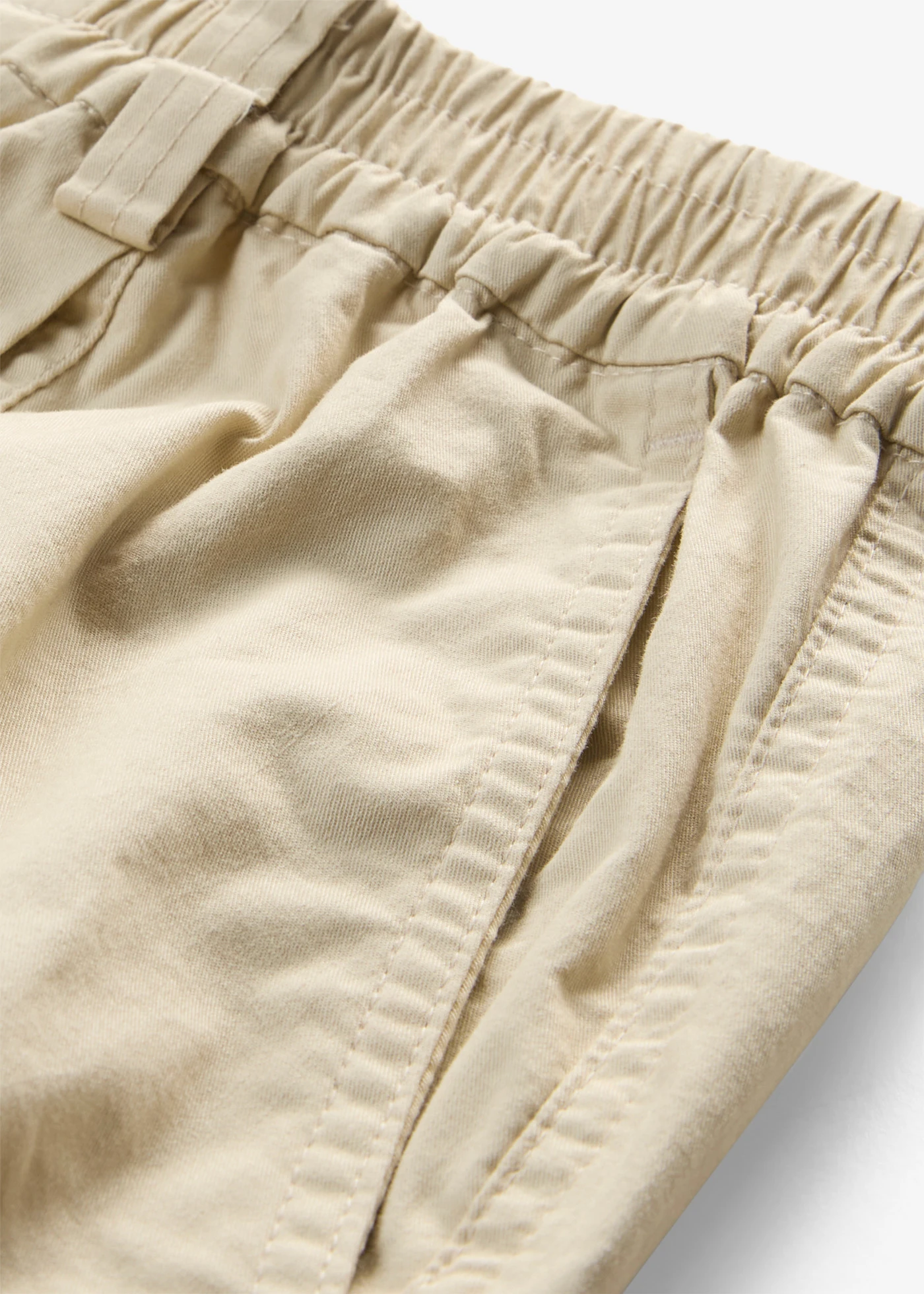 Barrel broek in een katoenmix • lichtsand • bonprix online shop