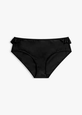 Bikinové kalhotky s vysokým pasem, rychleschnoucí • černá • bonprix obchod