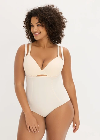 Body sculptant invisible, maintien modéré, Couleur: beige sable