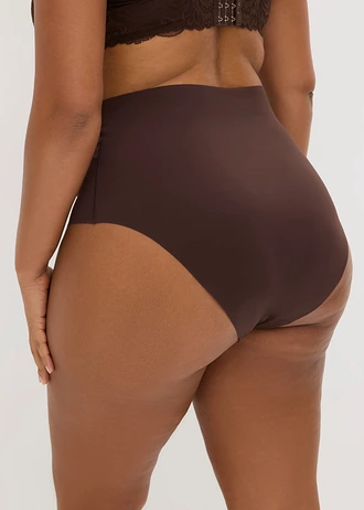 Naadloze slip, licht corrigerend, ultra light ( set van 2), Kleur: 2x donkerbruin