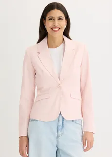 Blazer court avec poches à rabat • rose nacré • Boutique bonprix