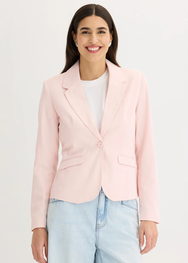 Blazer court avec poches à rabat • rose nacré • product-page.page-title-suffix