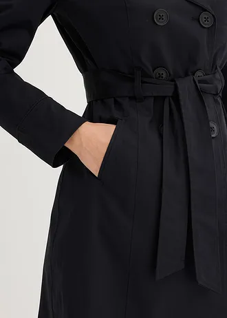 Trench • noir • Boutique bonprix