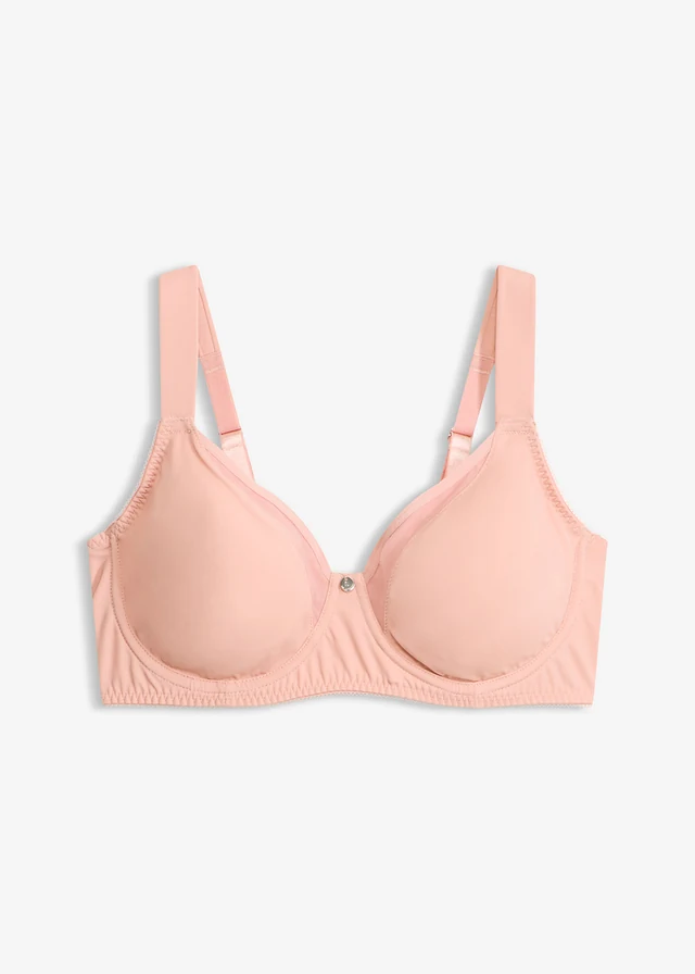 Soutien-gorge minimiseur à bretelles rembourrées, Couleur: vieux rose