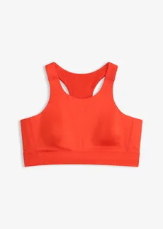 Soutien-gorge de sport dos nageur, maintien léger • rouge • Boutique bonprix