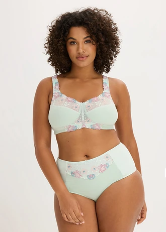 Soutien-gorge grand maintien sans armatures, bretelles rembourrées, Couleur: menthol clair-sorbet fruits rouges-rose dragée
