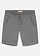 Bermude cu stretch cu talie elastică, Regular Fit, culoare: gri fumuriu