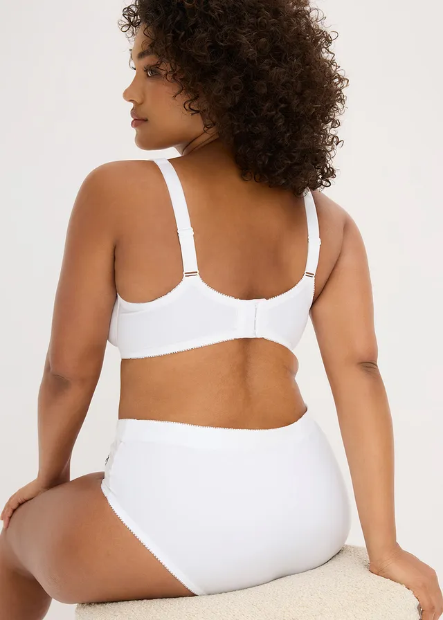 Soutiens-gorge à armatures et bretelles rembourrées (lot de 2), Couleur: blanc + blanc/noir