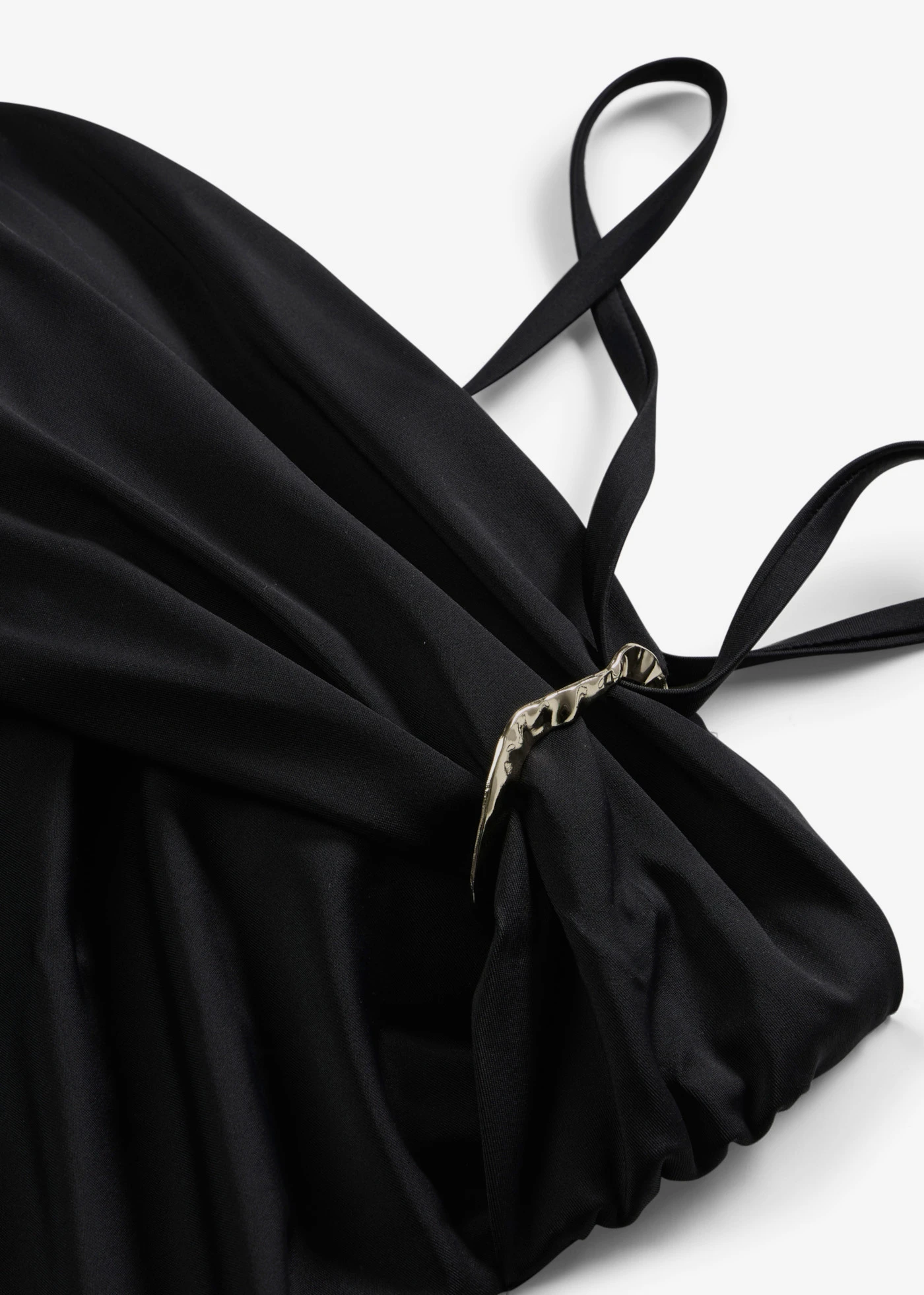 Jednodielne plavky bandeau, grafické detaily • čierna • obchod bonprix