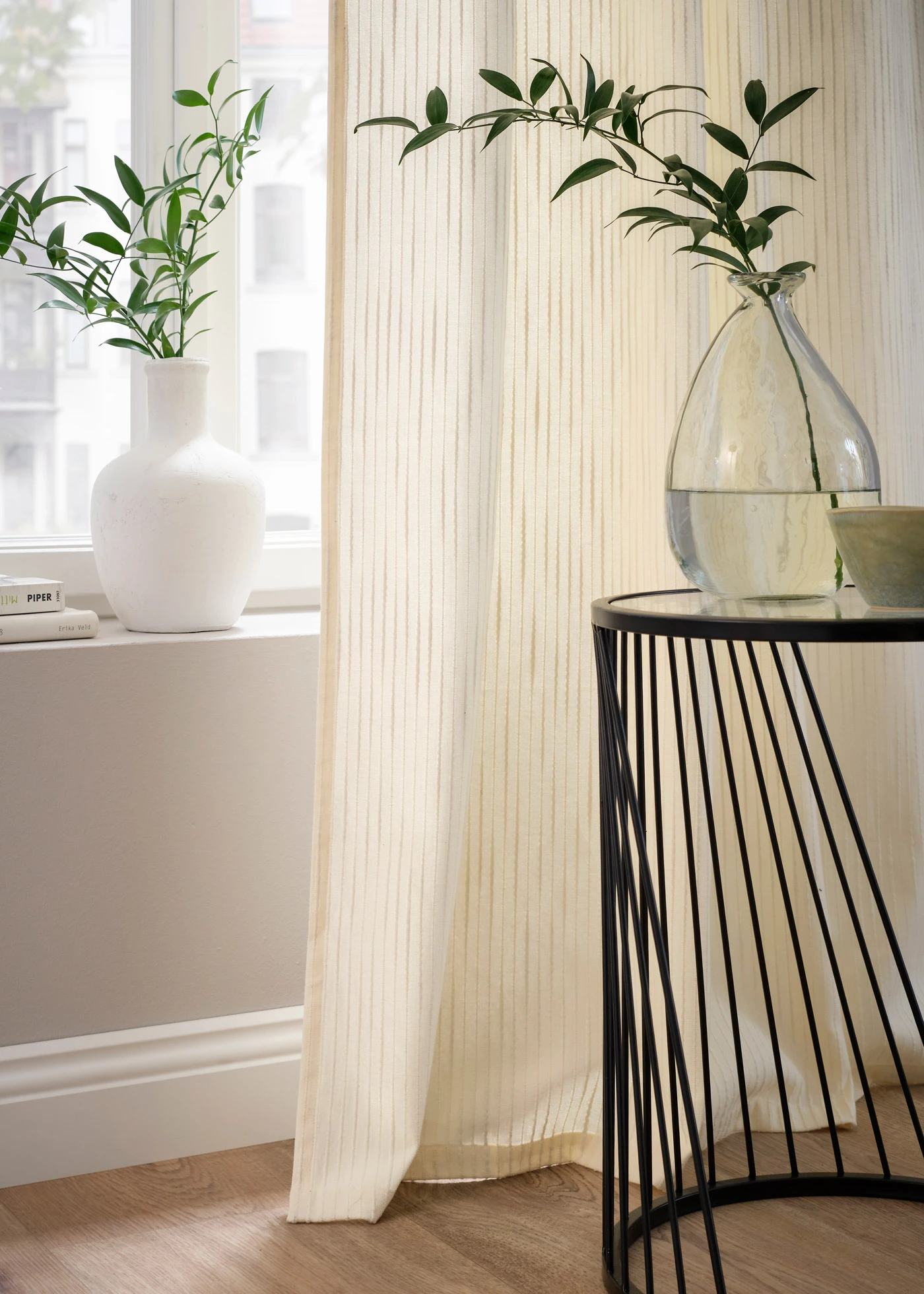 Záves z bio bavlny (1 ks v balení) • krémová • obchod bonprix