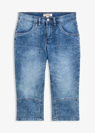 Stretch capri jeans