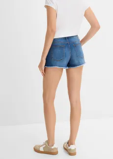 Džínové šortky s výšivkou • modrý denim • bonprix obchod