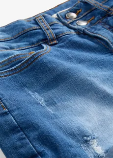 Džínové šortky Mid Waist • modrý denim • bonprix obchod