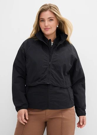 3-in-1 jas, Kleur: zwart