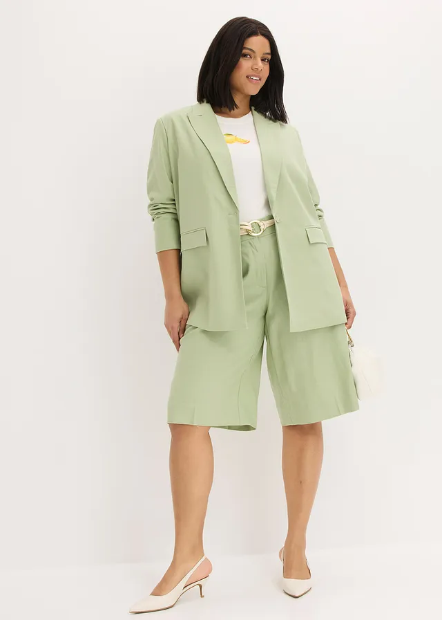 Blazer, Couleur: vert pâle