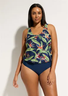 Badpak • donkerblauw plus size • bonprix online shop