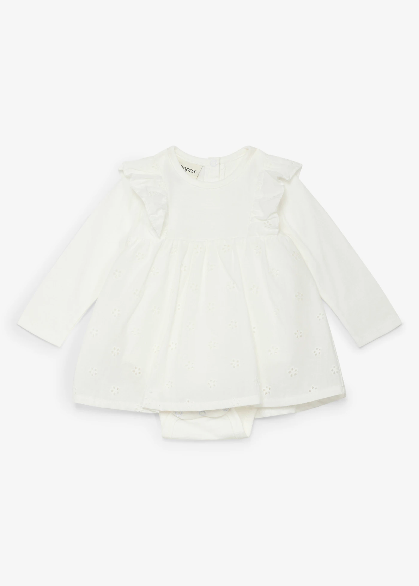 Bodyjurk met kant • wolwit • bonprix online shop